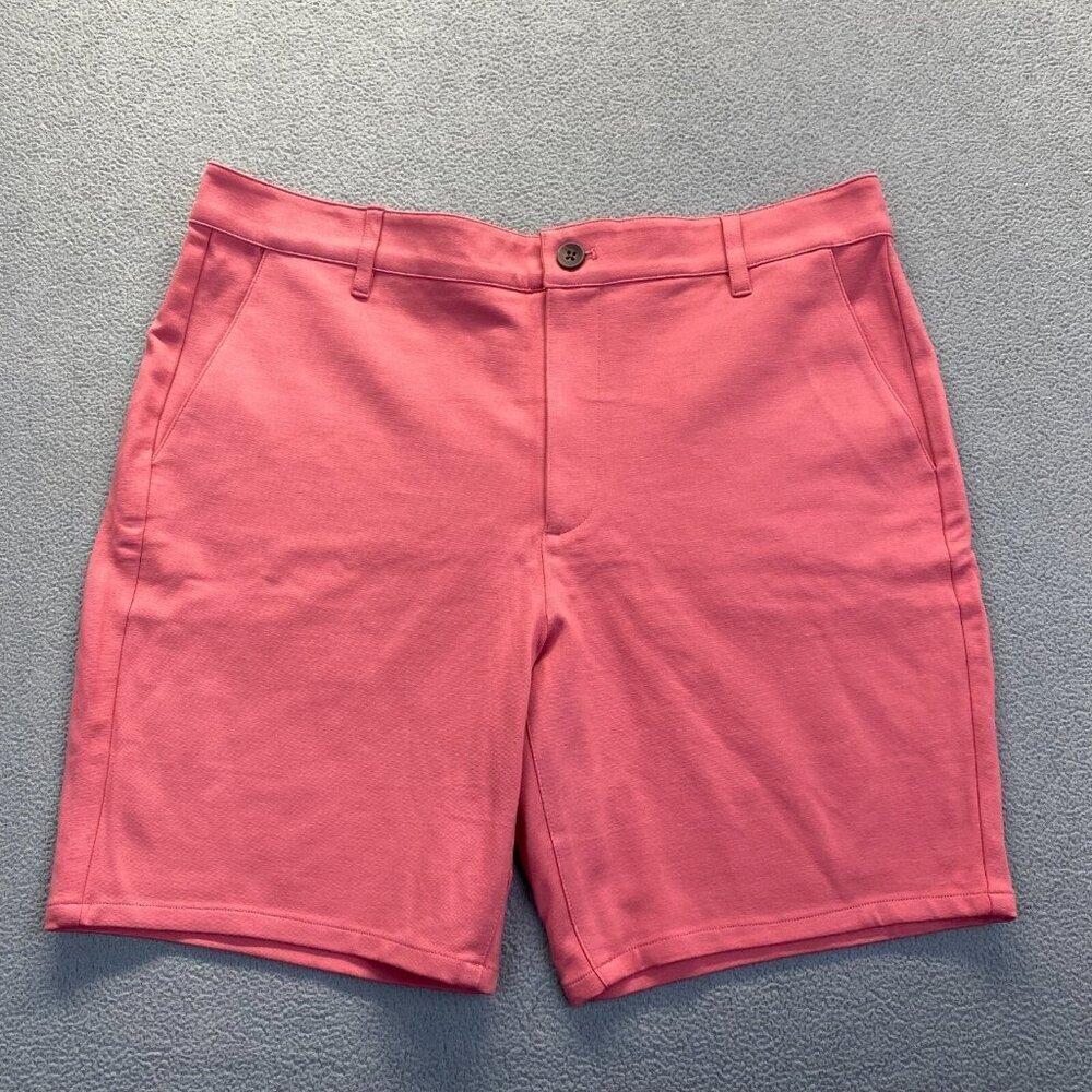 True Classic Men's Pink Shorts, 36" x 7" Inseam